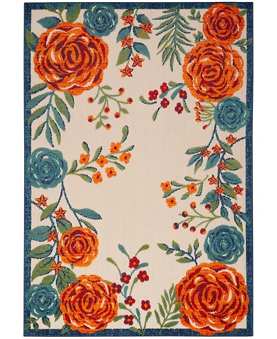 Nourison Home Aloha ALH32 5'3"x7'5" Area Rug