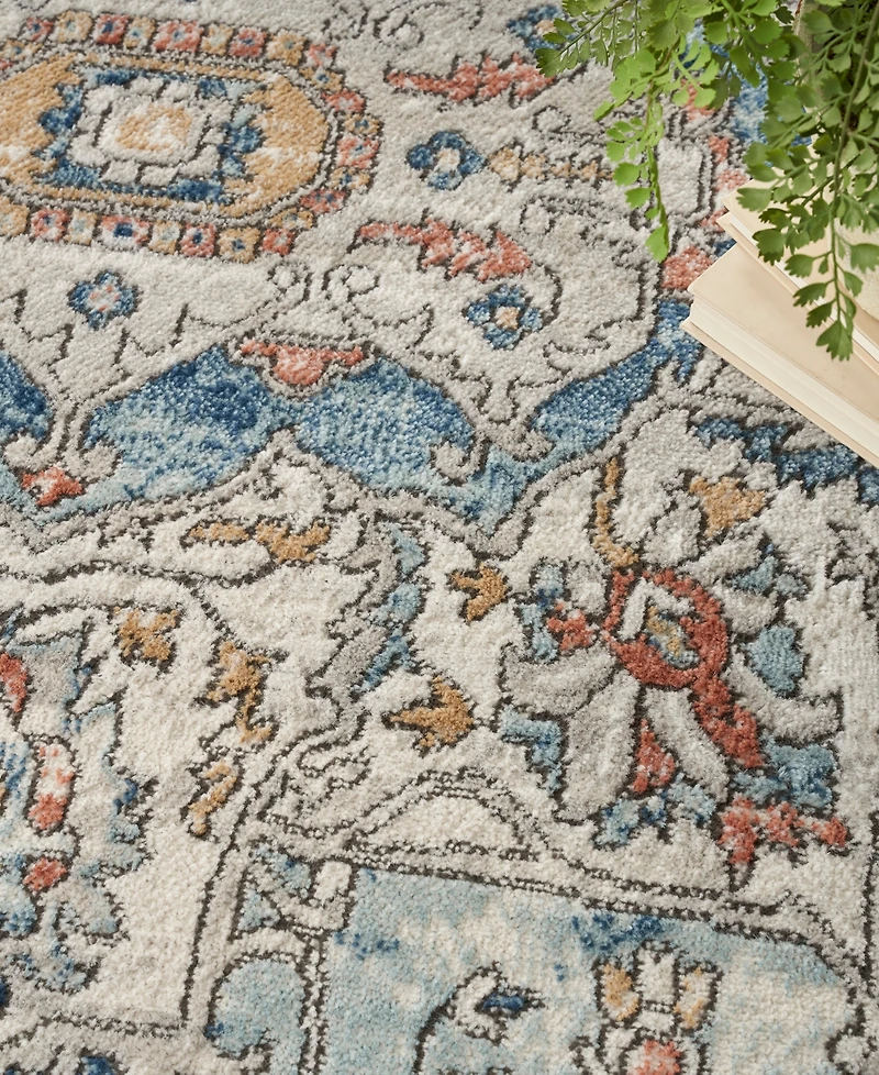 Nourison Home Quarry QUA11 6'7"x9'6" Area Rug