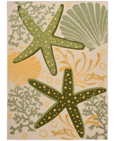 Nourison Home Aloha ALH24 6'x9' Area Rug