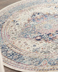 Nourison Home Vintage Kashan VKA07 4'x4' Round Area Rug
