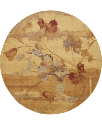 Nourison Home Somerset ST18 7'9"x7'9" Round Area Rug