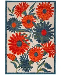 Nourison Home Aloha ALH33 3'6"x5'6" Area Rug