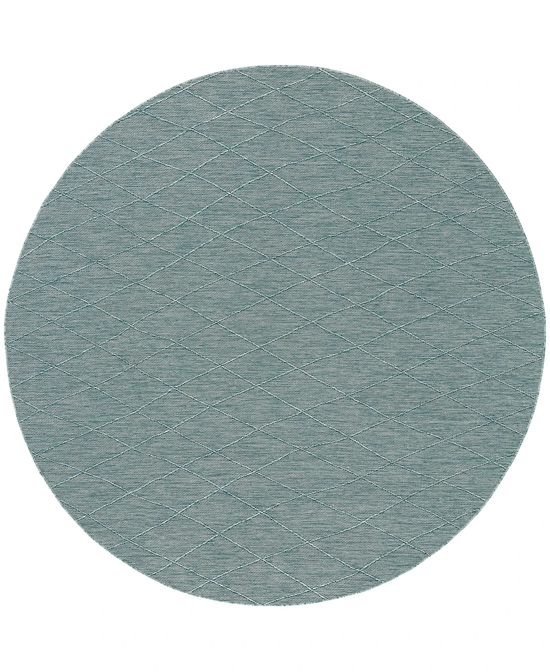 Nourison Home Washable Solutions WSL01 8'x8' Round Area Rug