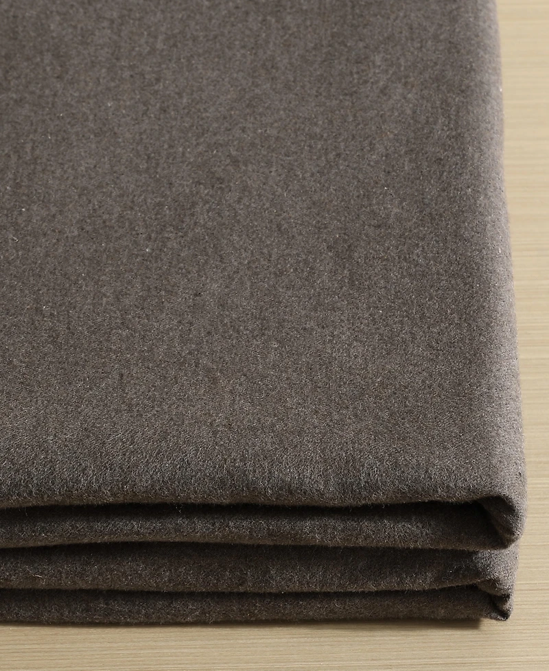 Calvin Klein Melange Cotton Flannel 4 Piece Sheet Set, King
