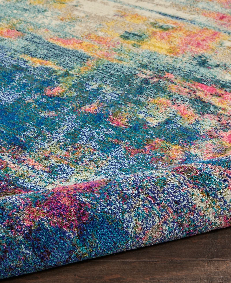 Nourison Home Celestial CES09 7'10"x7'10" Round Area Rug