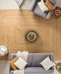 Nourison Home Natural Jute NJT03 6'x9' Area Rug