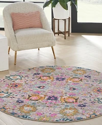 Nourison Home Passion PSN01 5'x5' Round Area Rug