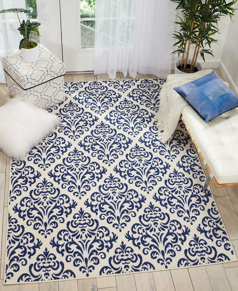 Nourison Home Grafix GRF06 5'3"x7'3" Area Rug