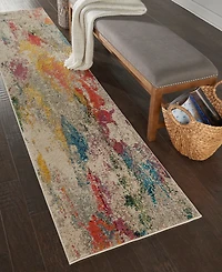 Nourison Home Celestial CES12 2'2"x10' Runner Area Rug