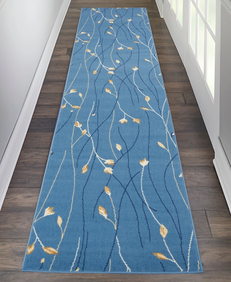 Nourison Home Grafix GRF15 2'3"x10' Runner Area Rug