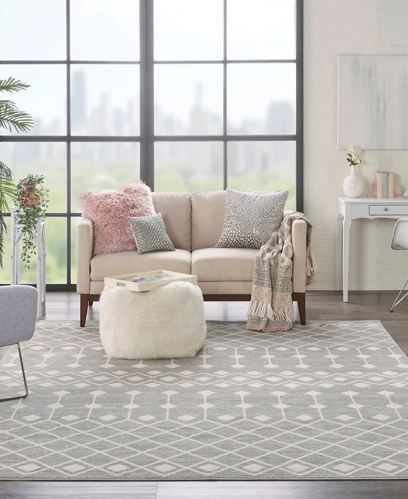 Nourison Home Grafix GRF37 7'10"x9'10" Area Rug