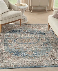Nourison Home Quarry QUA11 3'9"x5'9" Area Rug