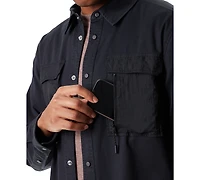 Bass Outdoor Men's Relaxed Fit Camo Worker Shirt Jacket