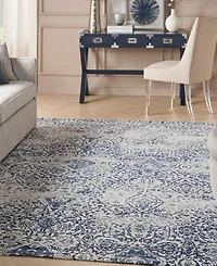 Nourison Home Damask DAS06 8'x10' Area Rug