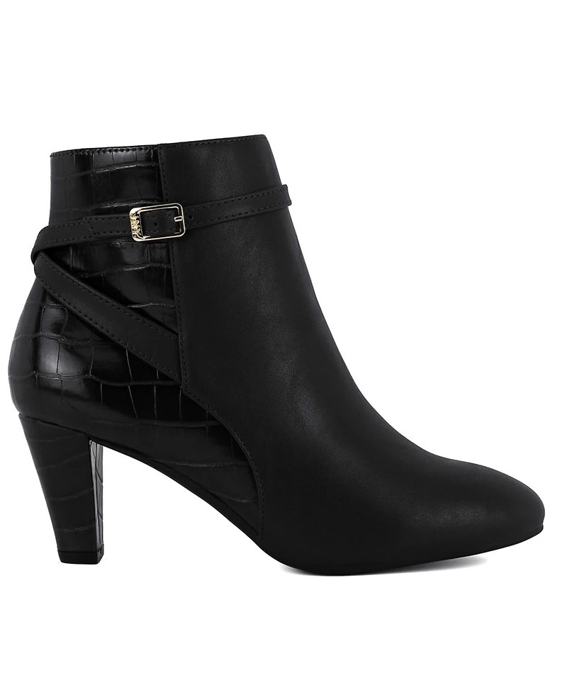 Jones New York Women's Helini Round Toe Heeled Dress Booties