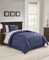 Sunham Holiday Rudolph 8-Pc. Comforter Set, Exclusively at Macy's