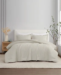 Brookyln Loom 100% Linen Cover 3-Pc. Comforter Set