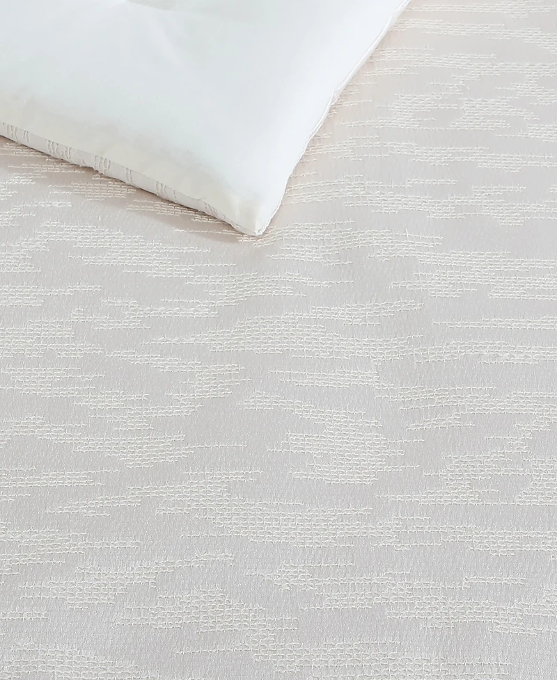 Vera Wang Illusion Textured 3-Pc. Comforter Set