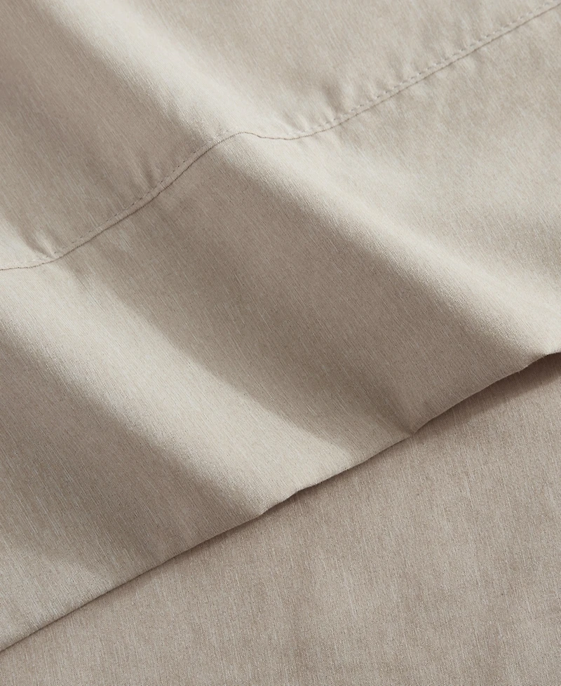 Kenneth Cole New York Solid Cationic Brushed Microfiber Piece Sheet Set