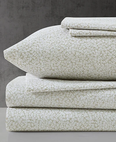 Kenneth Cole New York Microfiber 4 Piece Sheet Set, Twin