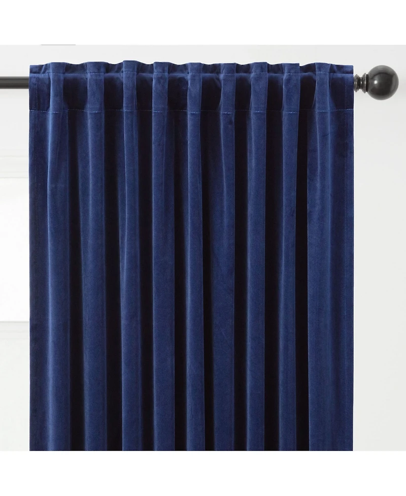 Chanasya Premium 2-Panel Blackout Velvet Curtains