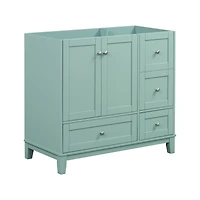 Streamdale (Cabinet Only) 36" Bathroom Vanity-Green (Sink not included)