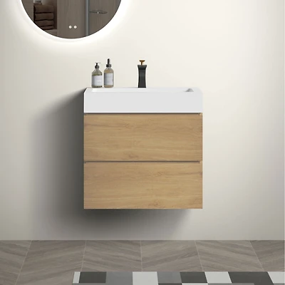 Streamdale Alice Space-Saving Vanity Modern Style, Ample Storage