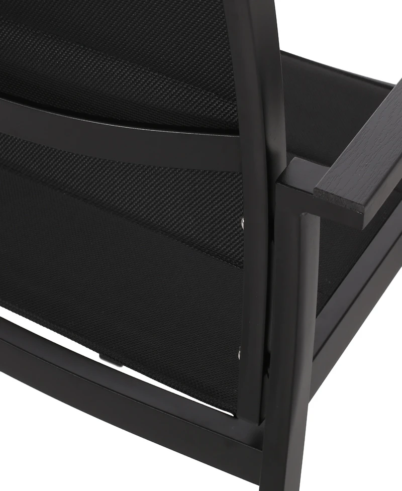 Streamdale Modern Aluminum Mesh Dining Chairs (Indoors/Outdoors)