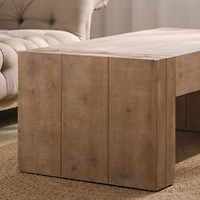Streamdale Furniture Natural Wood Living Room Table Versatile Tea Table, Rustic Wood Coffee Table
