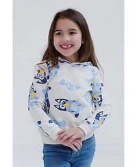 Bluey Toddler Girls Fleece Hoodie