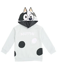 Bluey Toddler Boys Bingo Dad Mom Fleece Matching Family Cosplay Pullover Hoodie to