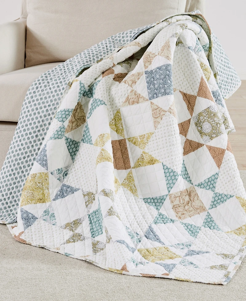 Levtex Lottie Reversible Quilted Throw, 50" x 60"