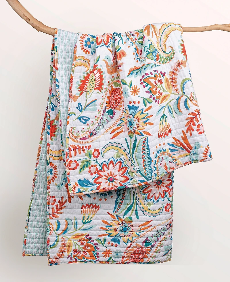 Levtex Maravilla Reversible Quilted Throw, 50" x 60"