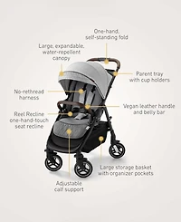 Graco Premier Merge Travel System with SnugRide SnugFit Lx Infant Car Seat