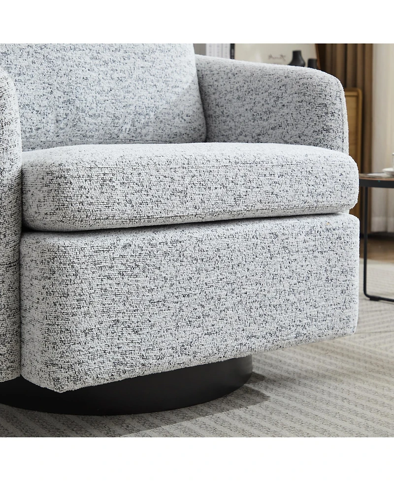 Streamdale 31.5" Swivel Accent Chair for Living Rooms