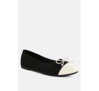 London Rag Rosario Two Tone Ballerinas