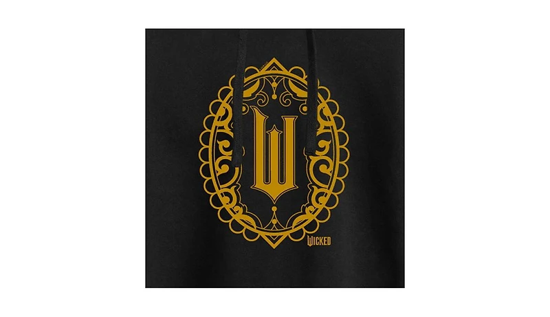 Hybrid Apparel Trendy Juniors Wicked Logo Graphic Cropped Hoodie
