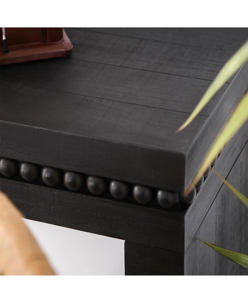 Streamdale Wood Console Table/Desk with Beads