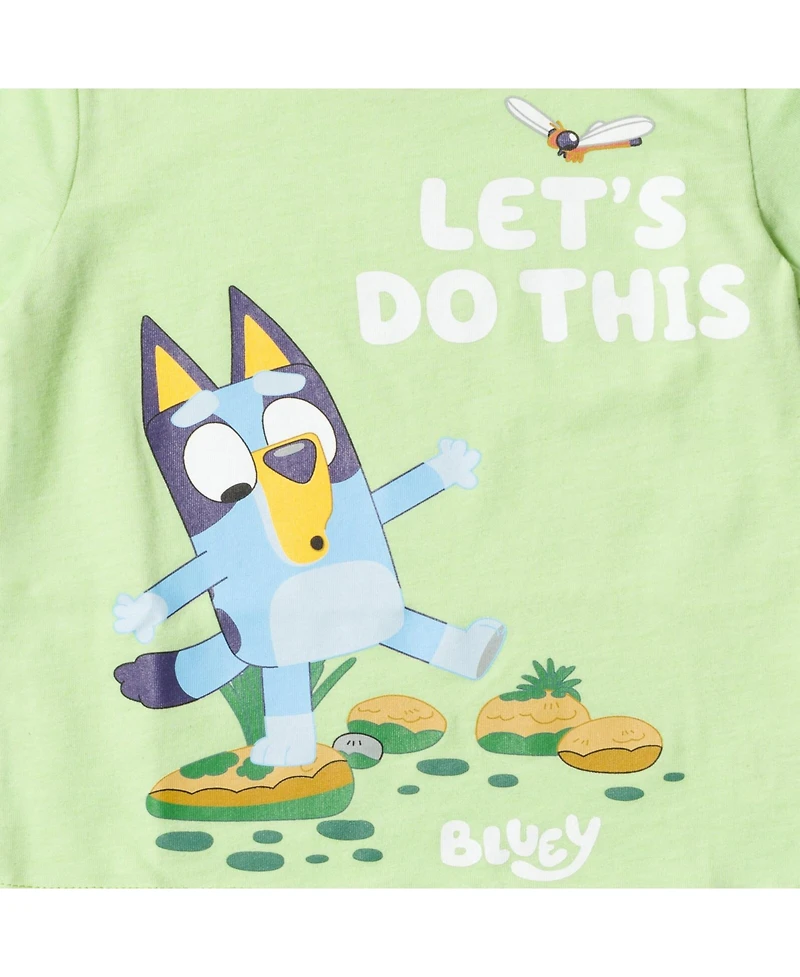 Bluey Toddler Boys 3 Pack T-Shirts