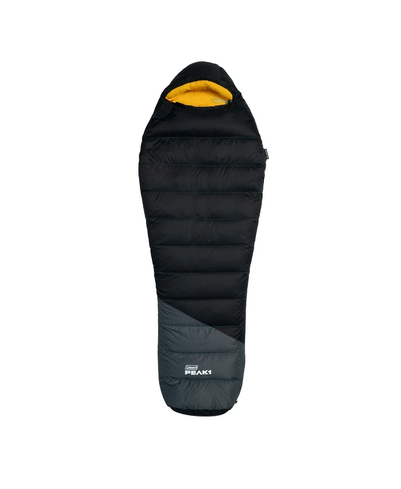 Coleman PEAK1 20°F Mummy Down Sleeping Bag, Regular