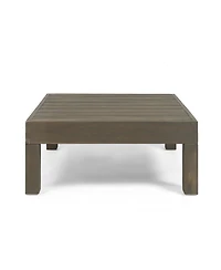 Brava X-Back Corner Bench-l With Coffee Table