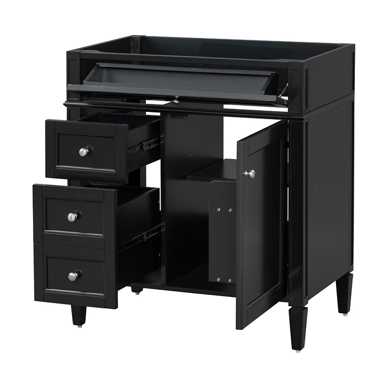 30" Bathroom Vanity without Top Sink