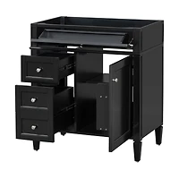 30" Bathroom Vanity without Top Sink