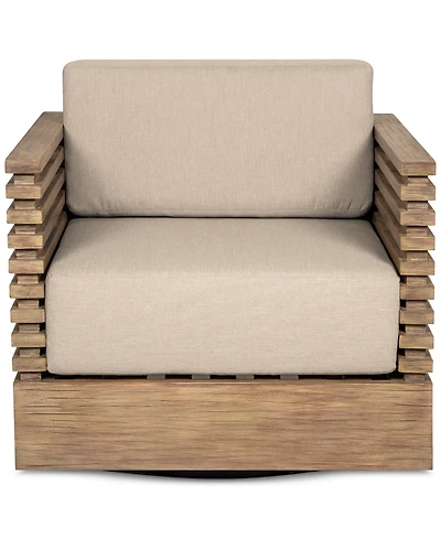 Vivid Outdoor Swivel Club Chair