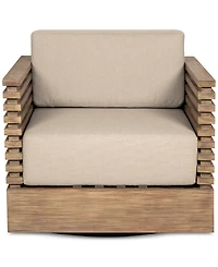 Vivid Outdoor Swivel Club Chair