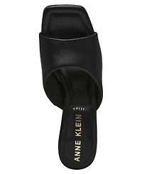 Anne Klein Women's Jerilyn Square Toe Mule Dress Sandals