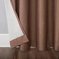 Duran Thermal Insulated 100% Blackout Grommet Curtain Panel