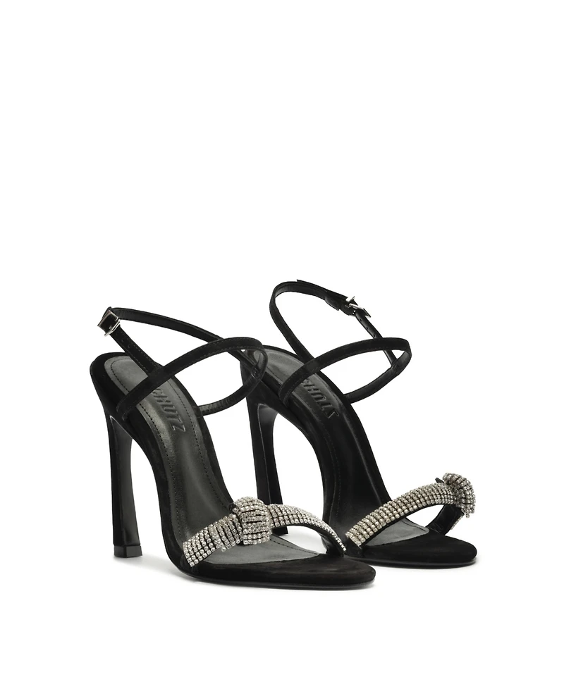Schutz Women's Cultivated Pearl Stiletto Heel Sandals