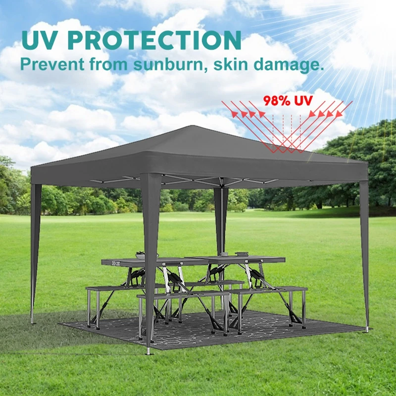 Streamdale 10'x10' Canopy Tent with Removable Sidewalls