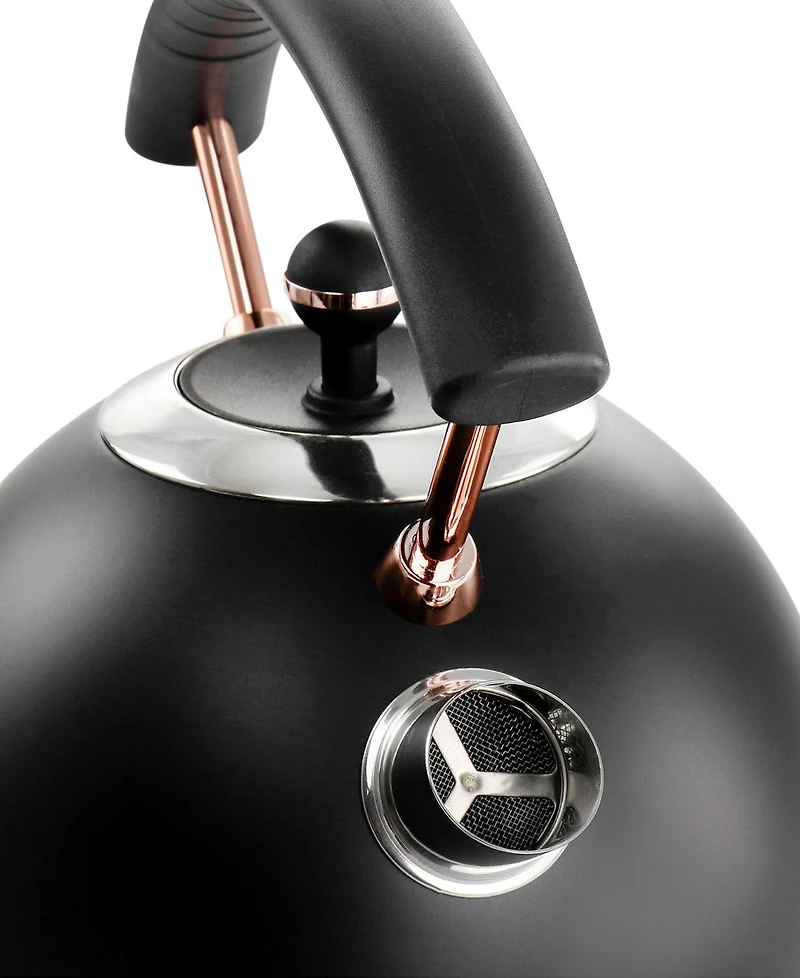 MegaChef 1.8 Quart Half Circle Electric Kettle with Thermostat